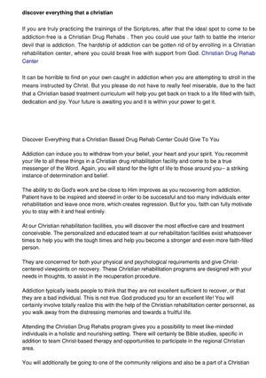 Faith Recovery Center