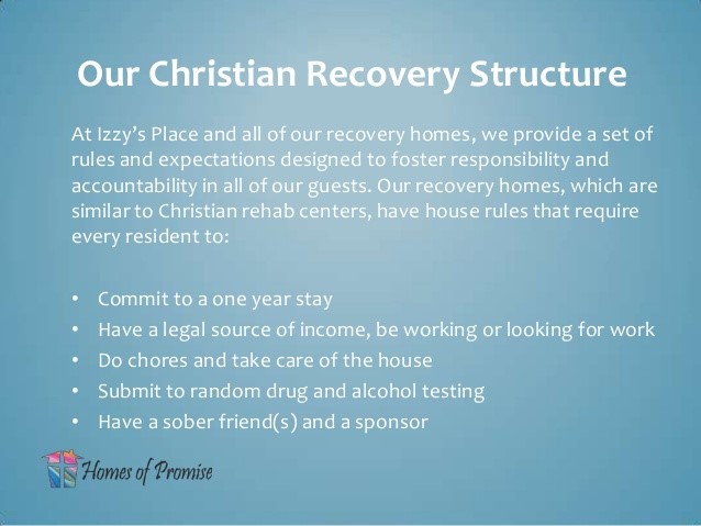Faith Based Drug Rehab 
      Centers